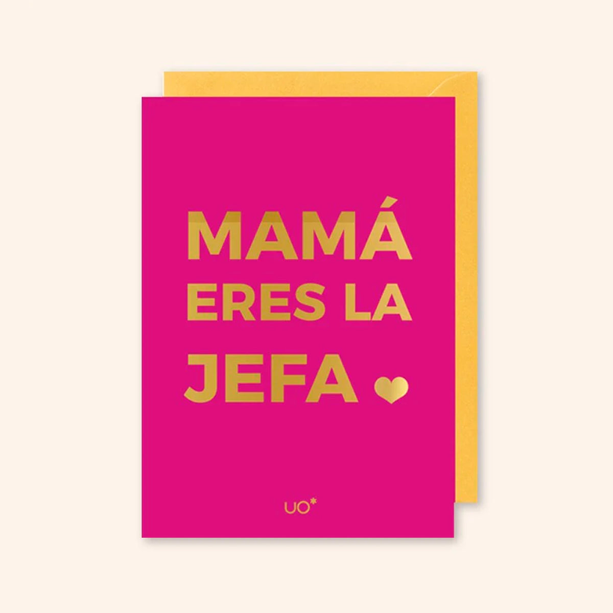 Postal UO - "Mamá, eres la jefa"