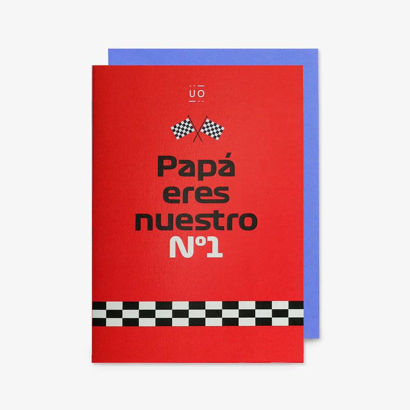 Postal UO - "Papá, eres nuestro Nº1" 🏆