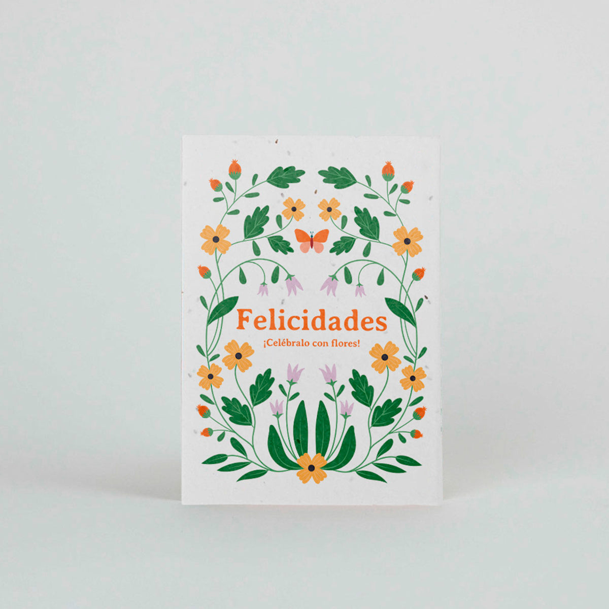 Postal plantable - "Felicidades"