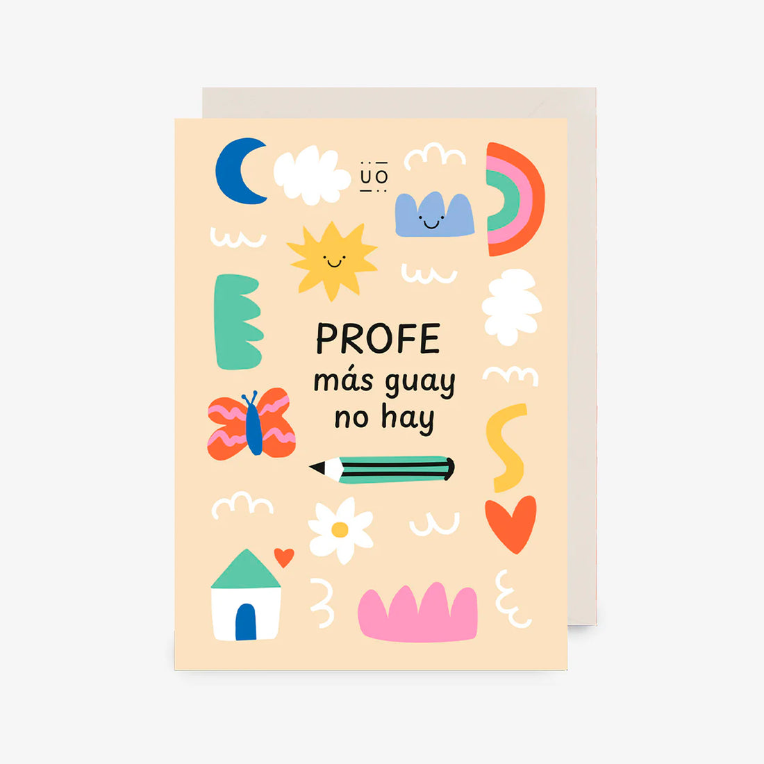 Postal UO - "Profe más guay no hay"