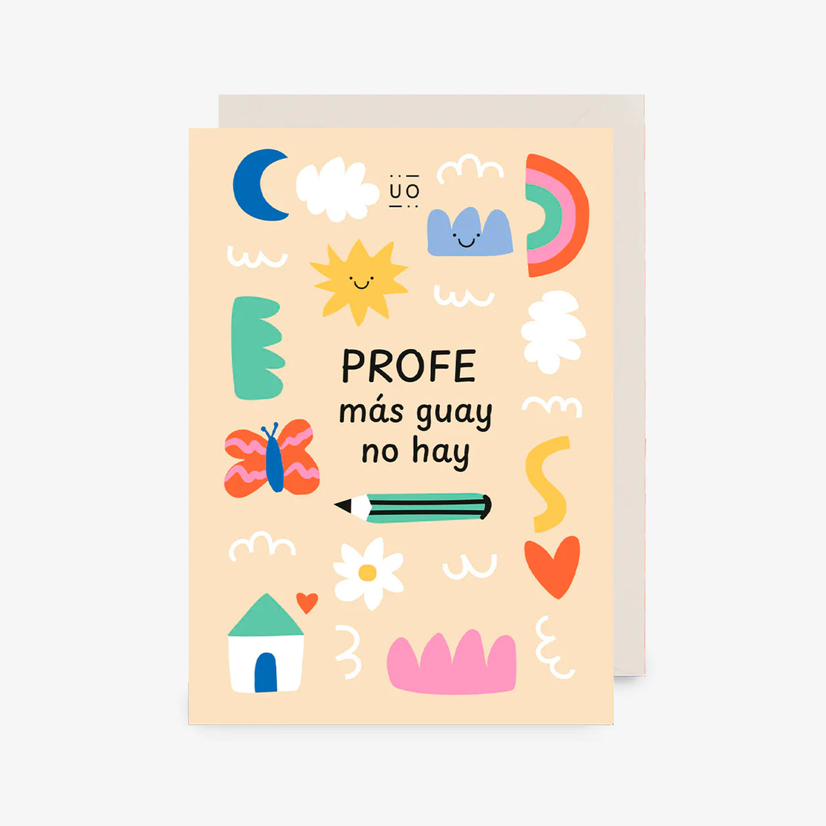 Postal UO - "Profe más guay no hay"