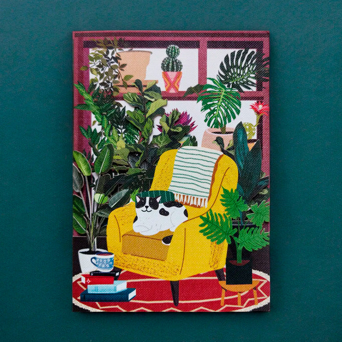 Postal - Gato y Sofá 🐱