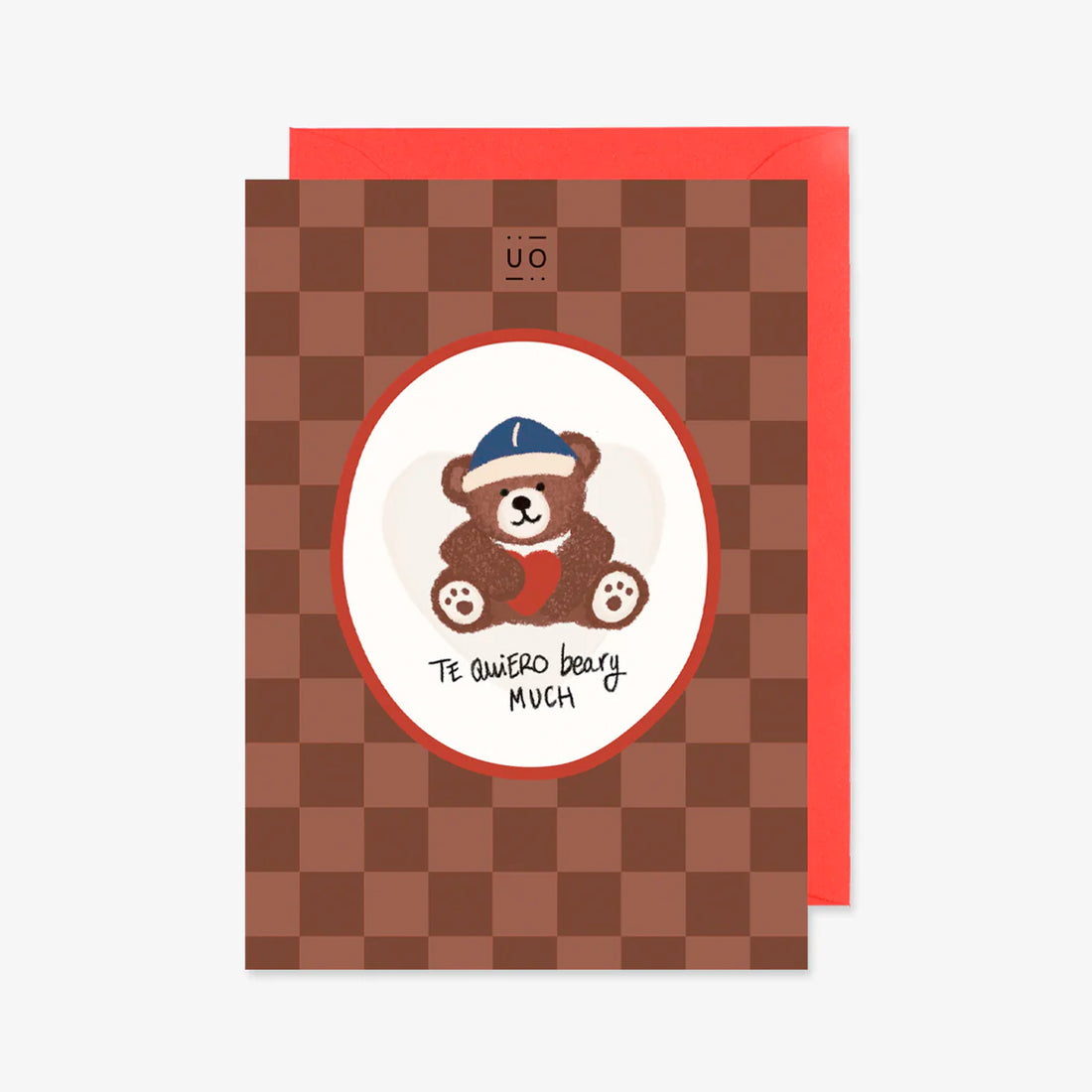 Postal UO - "Te quiero Beary much" 🧸