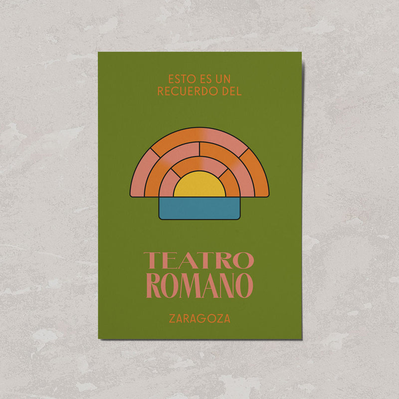 Postal - Teatro Romano