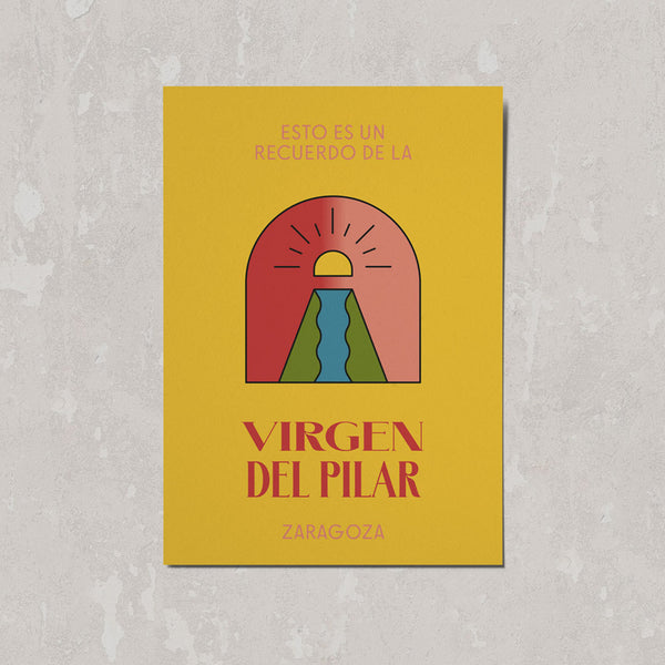 Postal - Virgen del Pilar