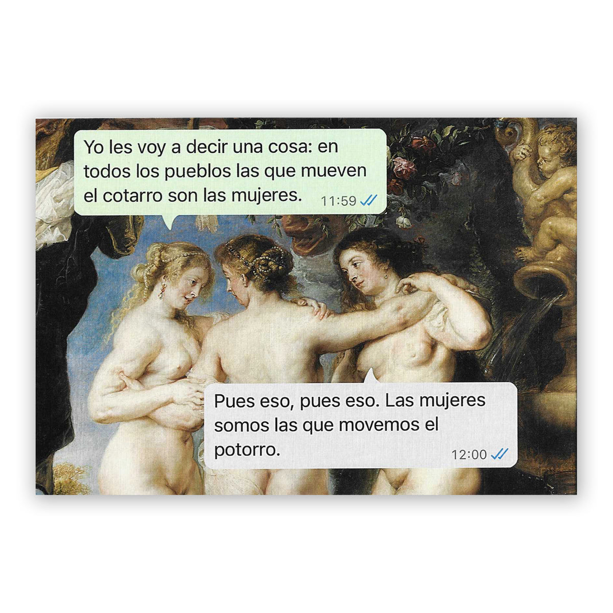 Print de La última croqueta A5 - "Potorro Cotarro"