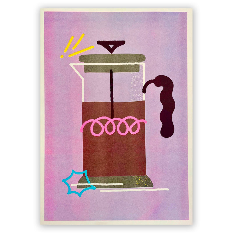 Print de Sara Marcos A3 - "Prensa francesa"