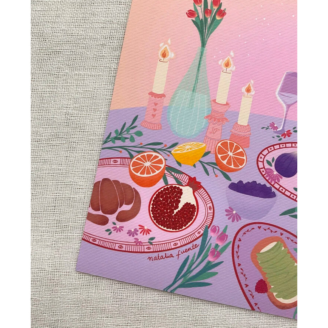 Print de Natalia Fuente A5 - Primavera Mini