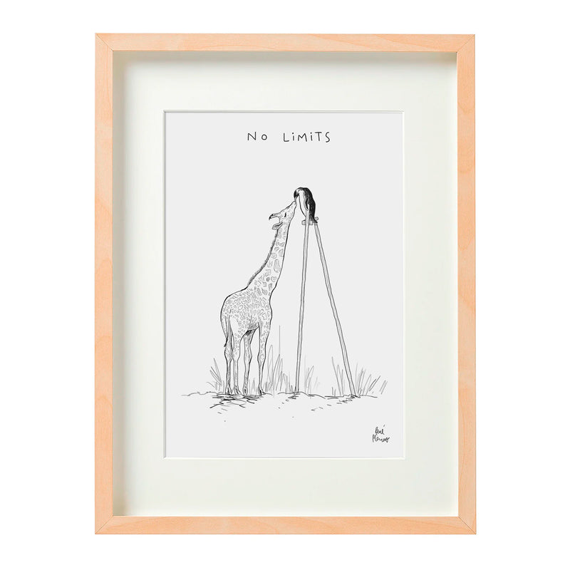 Print de René Merino A4 - "No Limits"