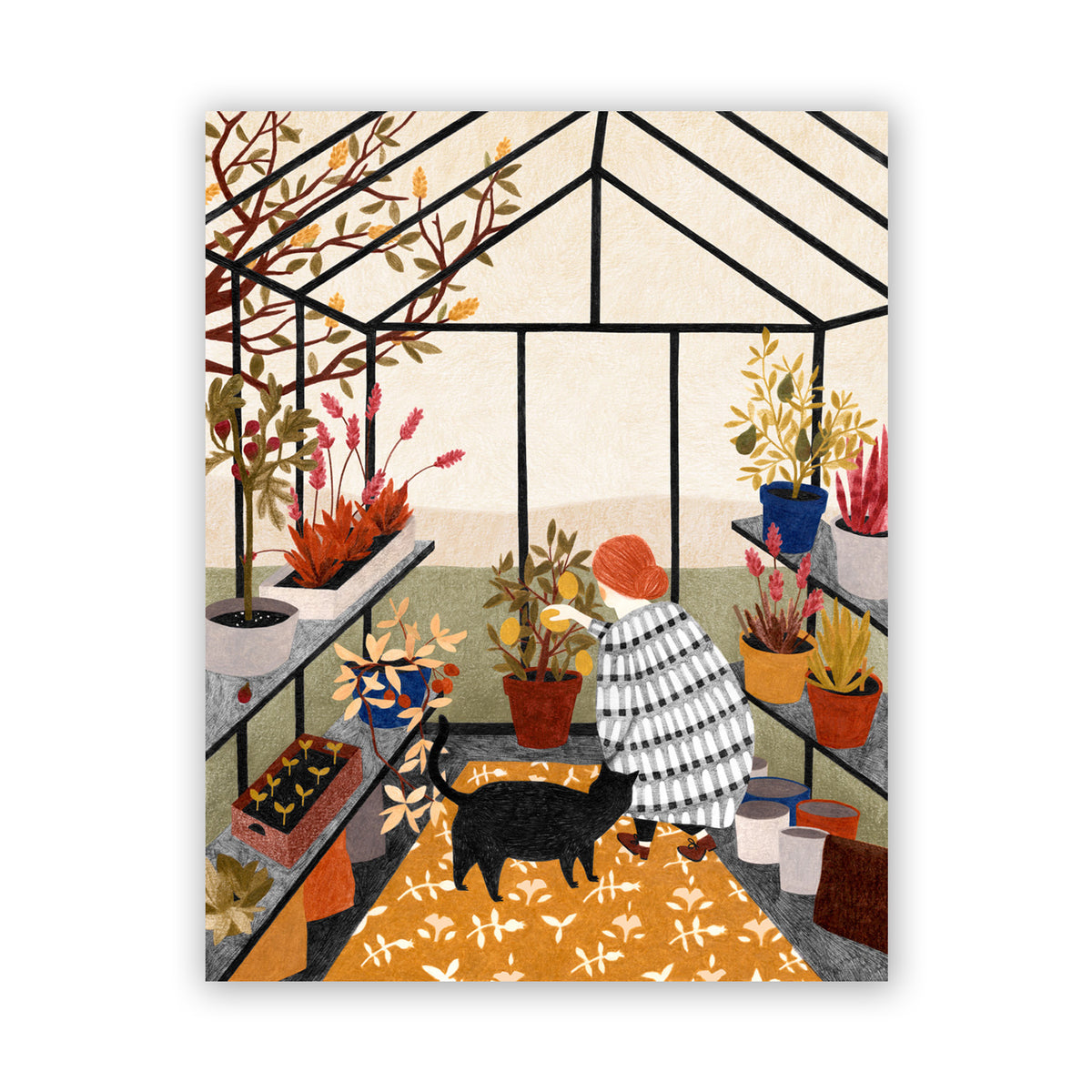 Print de Liekeland - "Tuinkas"