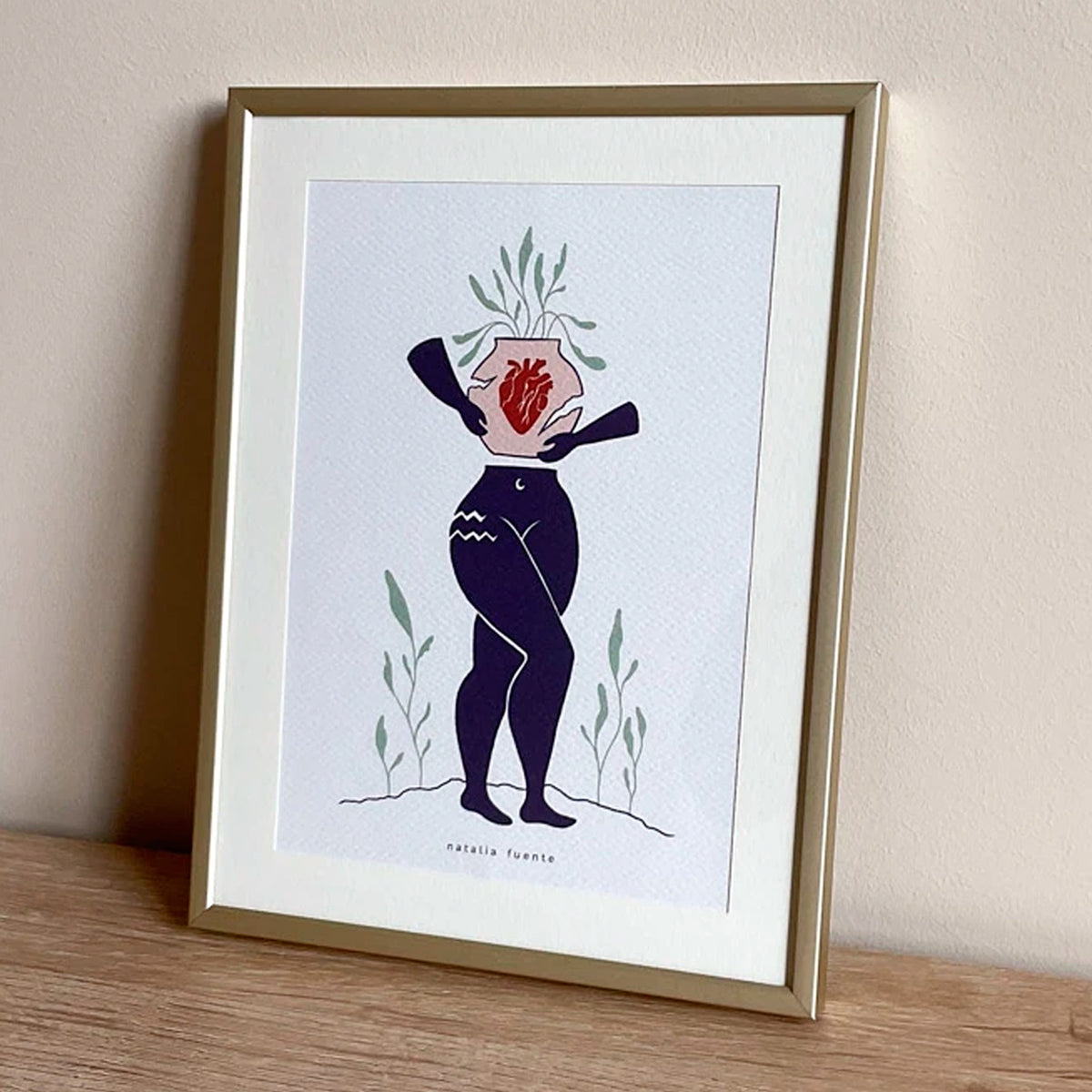 Print de Natalia Fuente A5 - Protectora