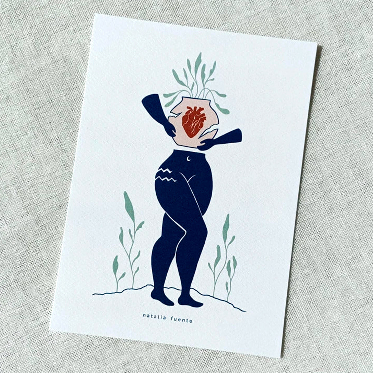 Print de Natalia Fuente A5 - Protectora