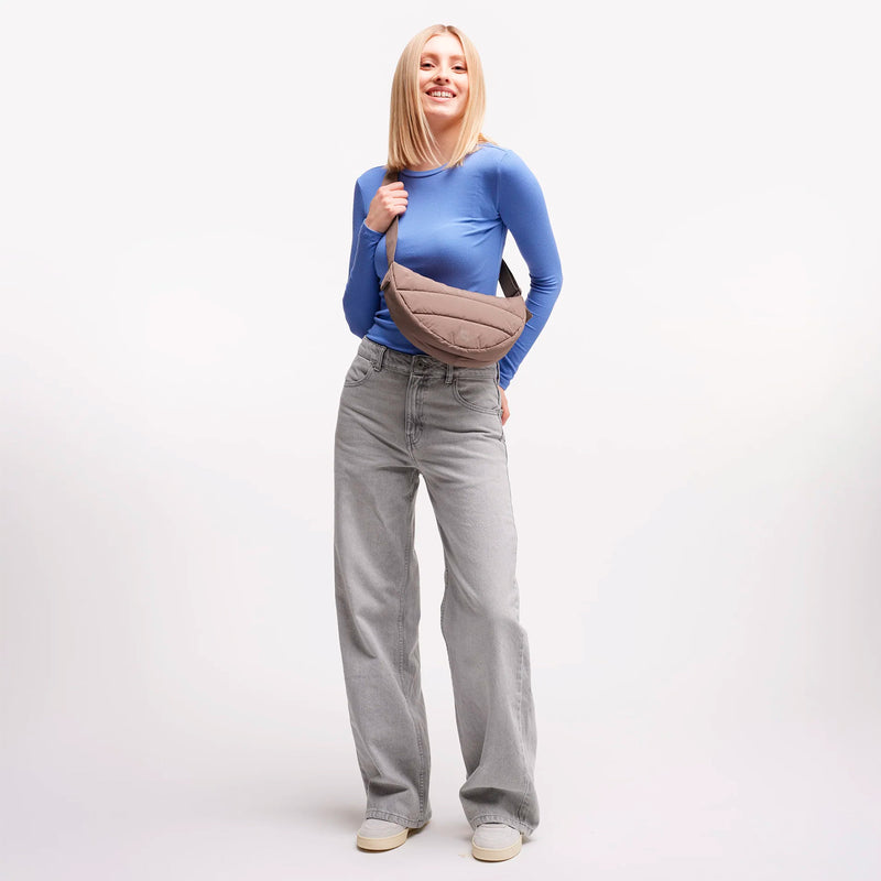 Bolso Got Bag - Puffer Moon Bag Small Oyster