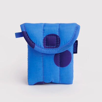 Funda auriculares inalámbricos Baggu - Blue Polka Dot