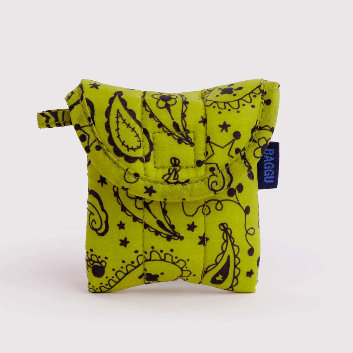 Funda auriculares inalámbricos Baggu - Chartreuse Paisley