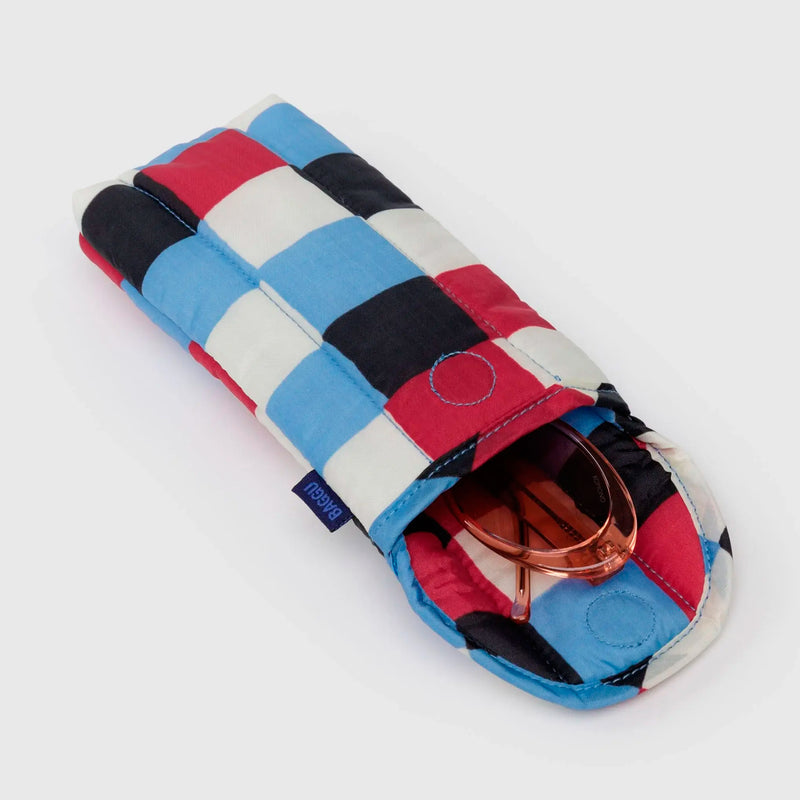 Funda de gafas acolchada Baggu - Painted Check