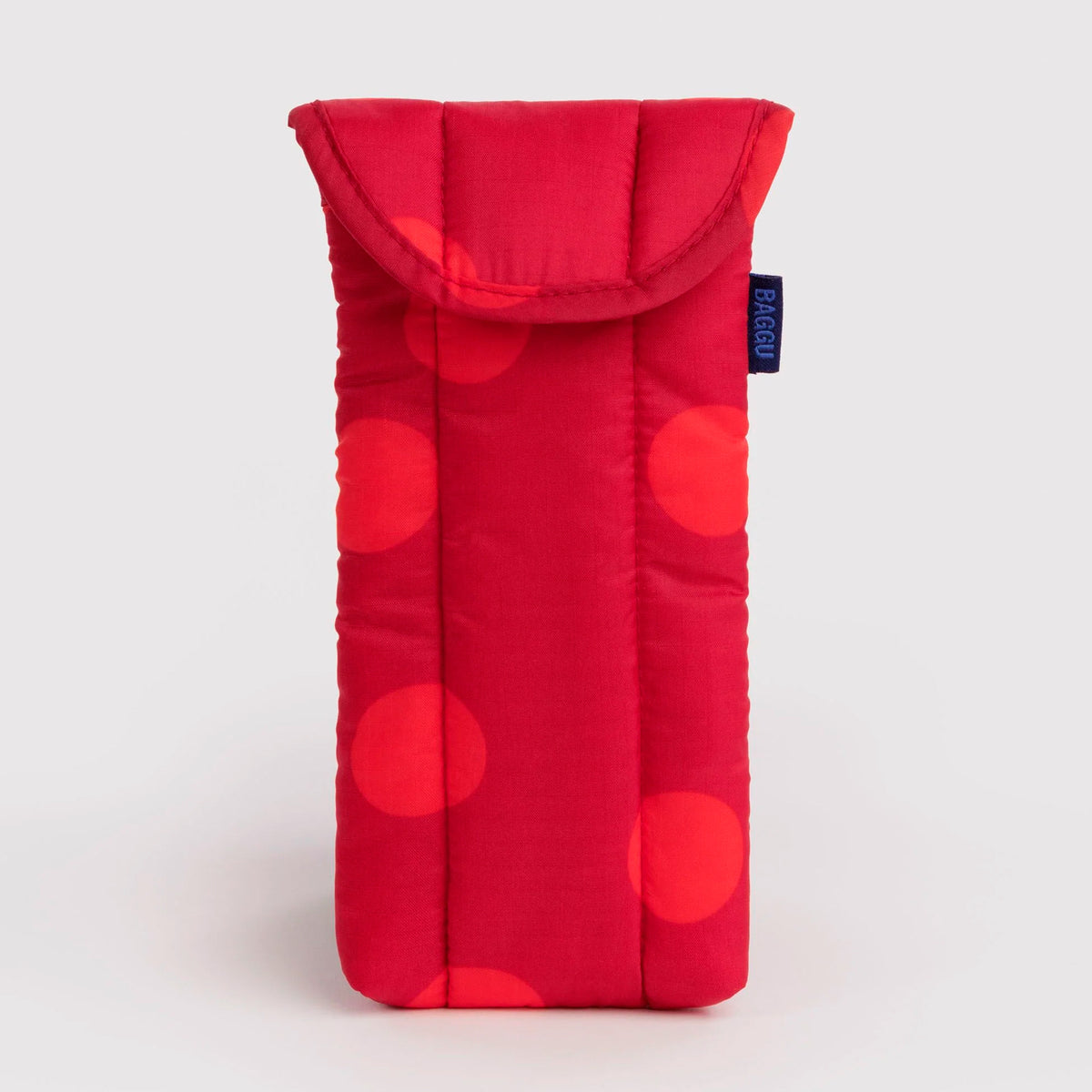 Funda de gafas acolchada Baggu - Red Polka Dot