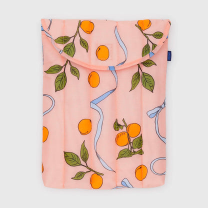 Funda portátil 13"/14" Baggu - Apricots &amp; Ribbons