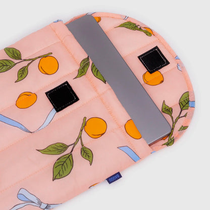 Funda portátil 13"/14" Baggu - Apricots &amp; Ribbons