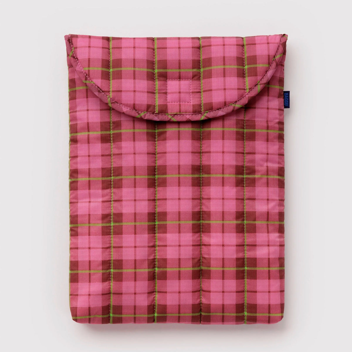Funda portátil 13"/14" Baggu - Azalea Pink Tartan