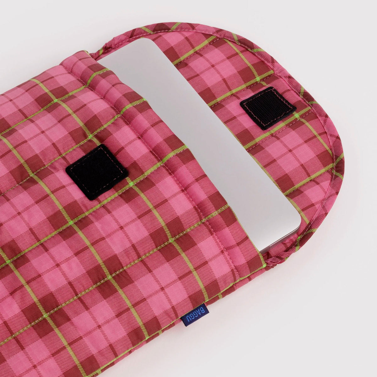 Funda portátil 13"/14" Baggu - Azalea Pink Tartan