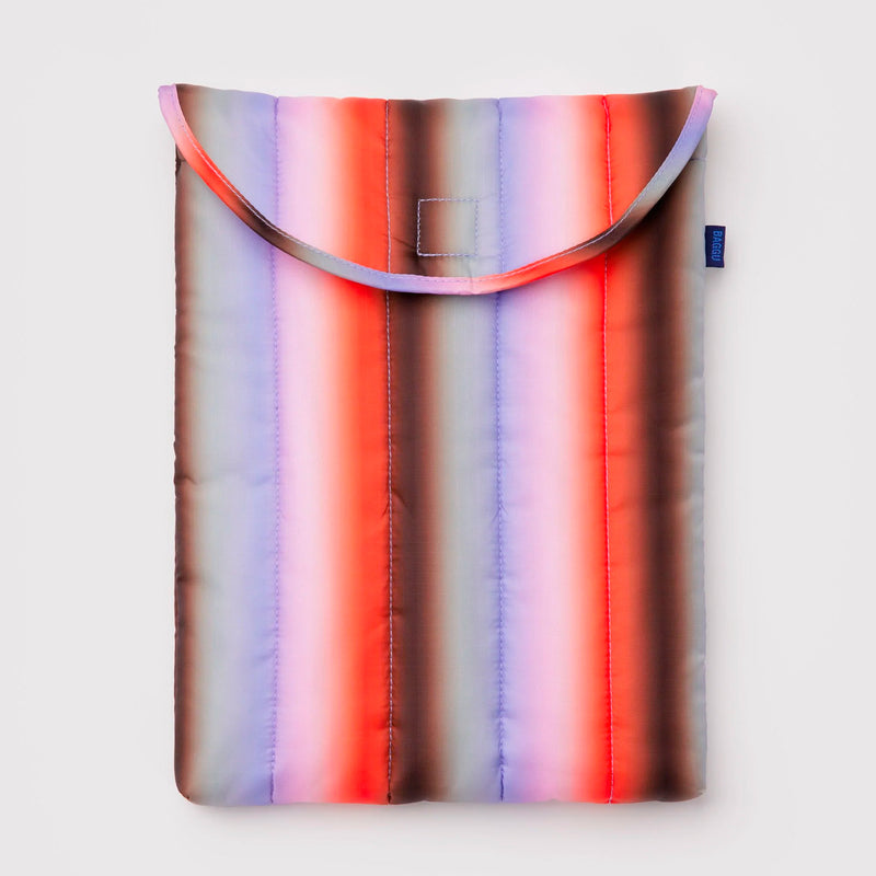 Funda portátil 13"/14" Baggu - Gradient Stripe Poppy & Lilac