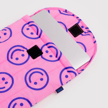 Funda portátil 13"/14" Baggu - Pop Pink Happy