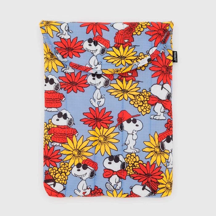 Funda portátil 13"/14" Baggu - Floral Snoopy