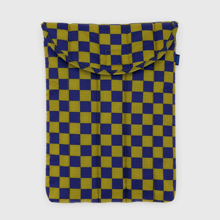 Funda portátil 13"/14" Baggu - Pear Navy Check