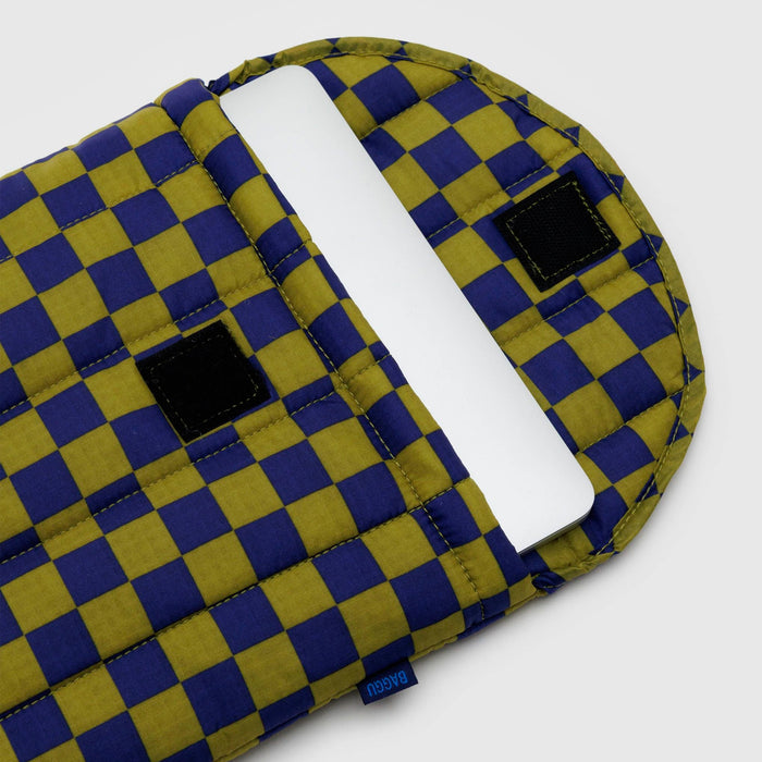 Funda portátil 13"/14" Baggu - Pear Navy Check