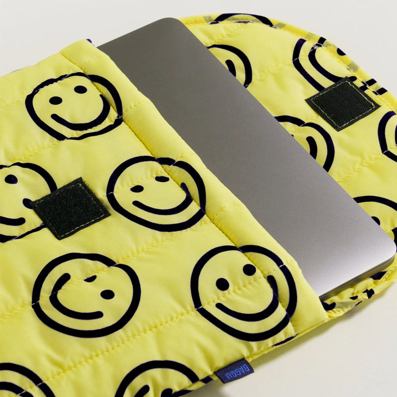 Funda portátil 16" Baggu - Yellow Happy