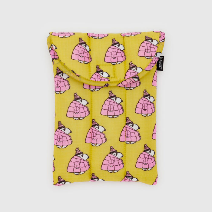 Funda tablet Baggu - Puffer Snoopy Pink