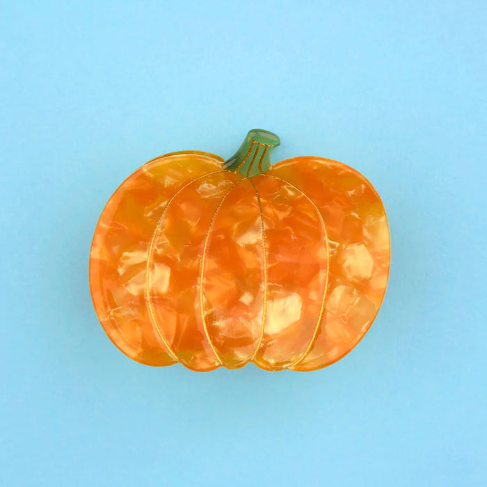 Pinza para el pelo - Calabaza 🎃