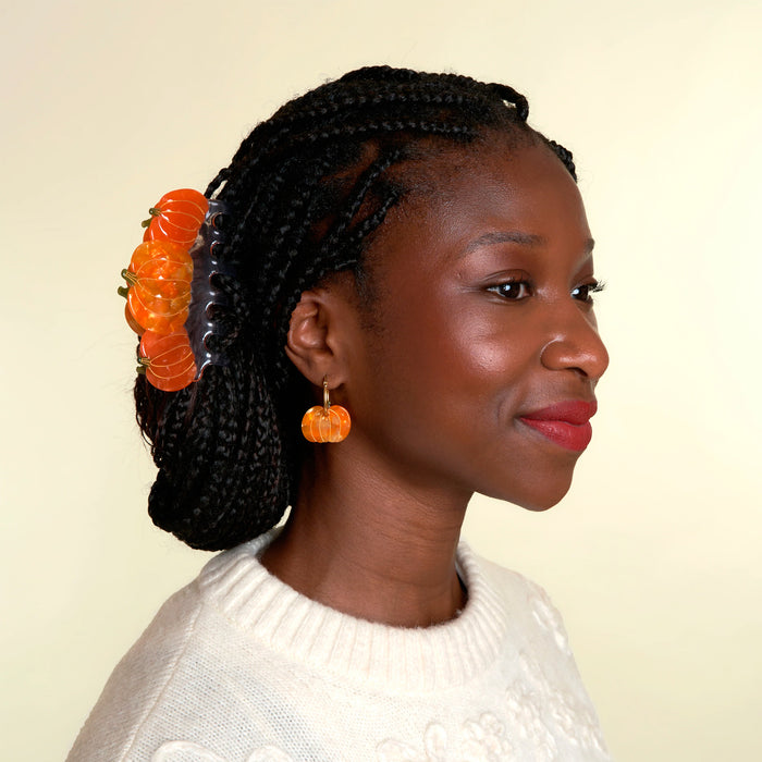 Pinza para el pelo - Calabaza