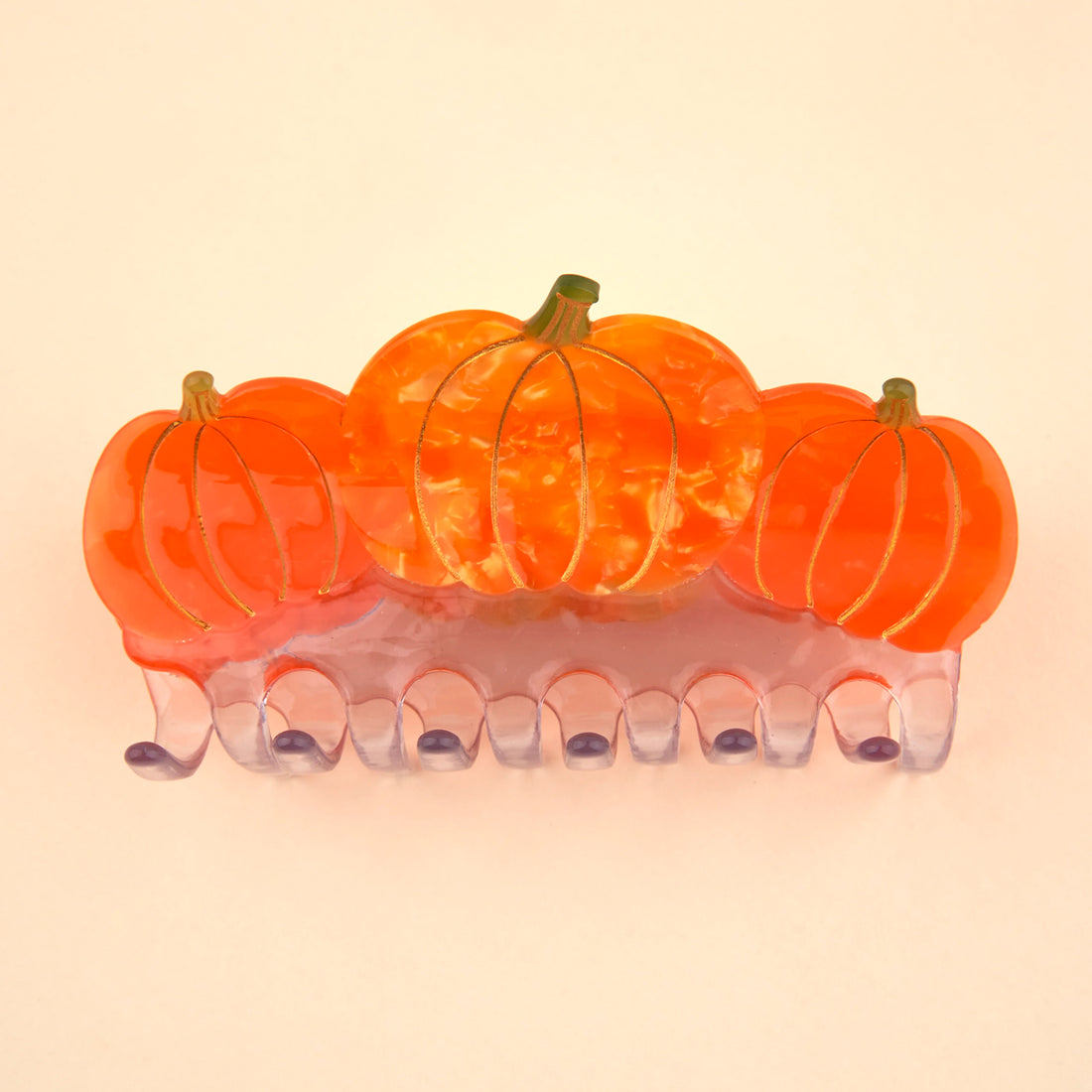 Pinza para el pelo - Calabaza