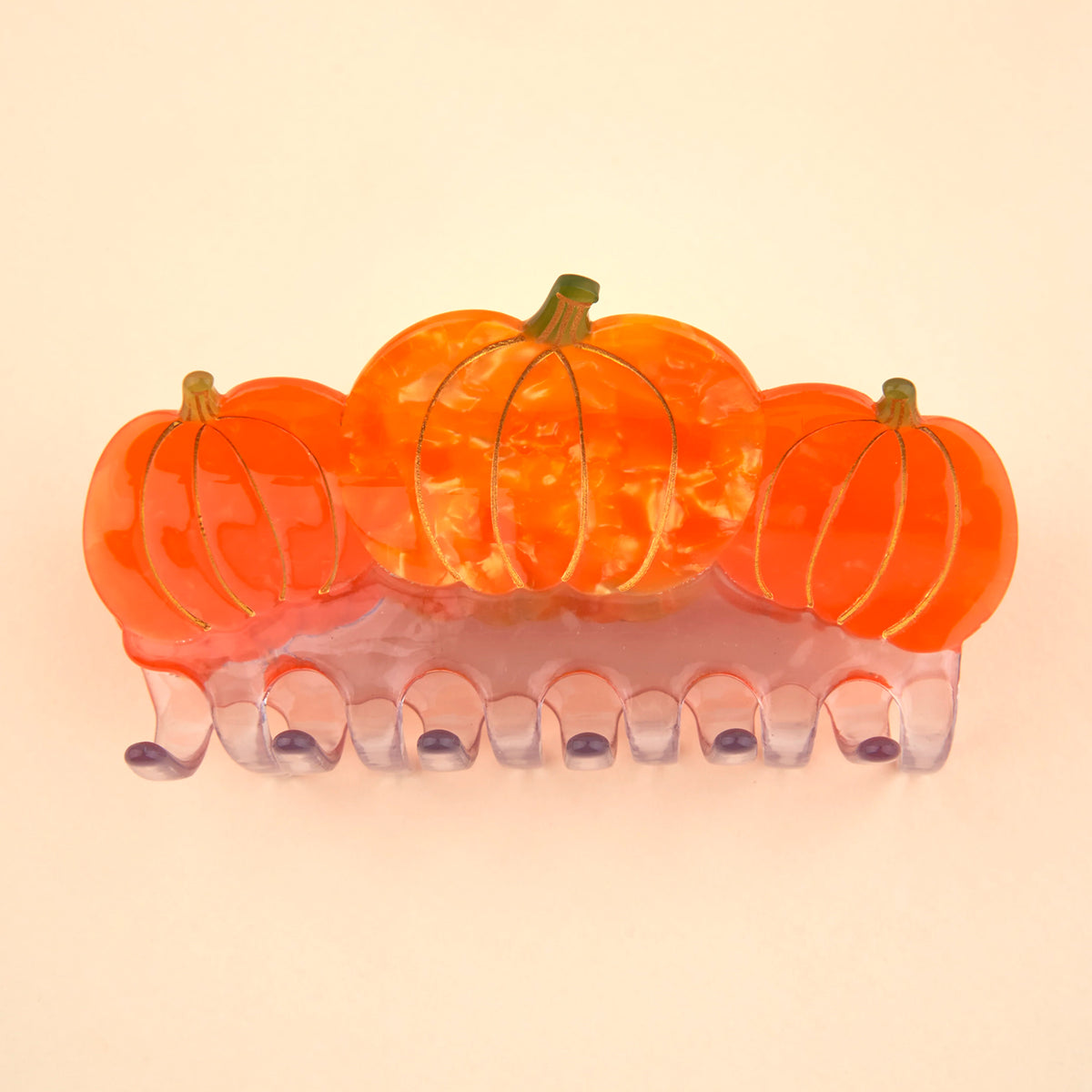 Pinza para el pelo - Calabaza