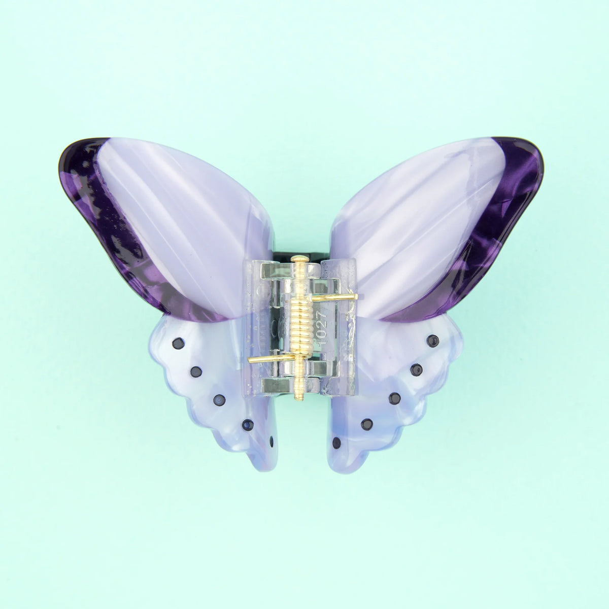 Pinza para el pelo - Mariposa morada