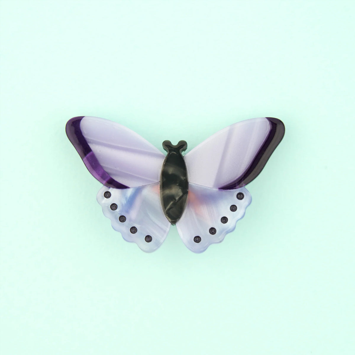 Pasador de pelo - Mariposa morada