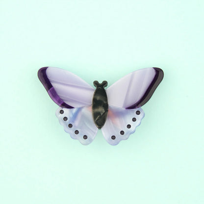 Pasador de pelo - Mariposa morada