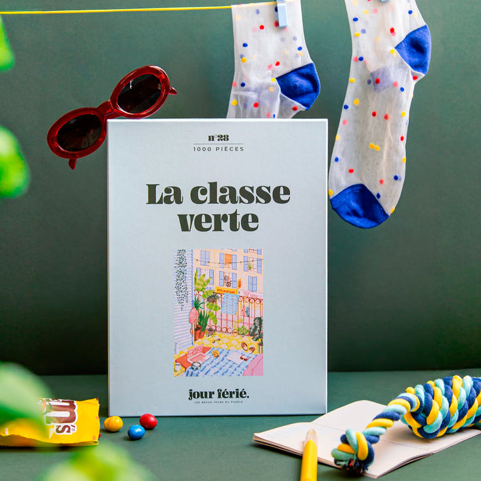 Puzzle - La classe verte