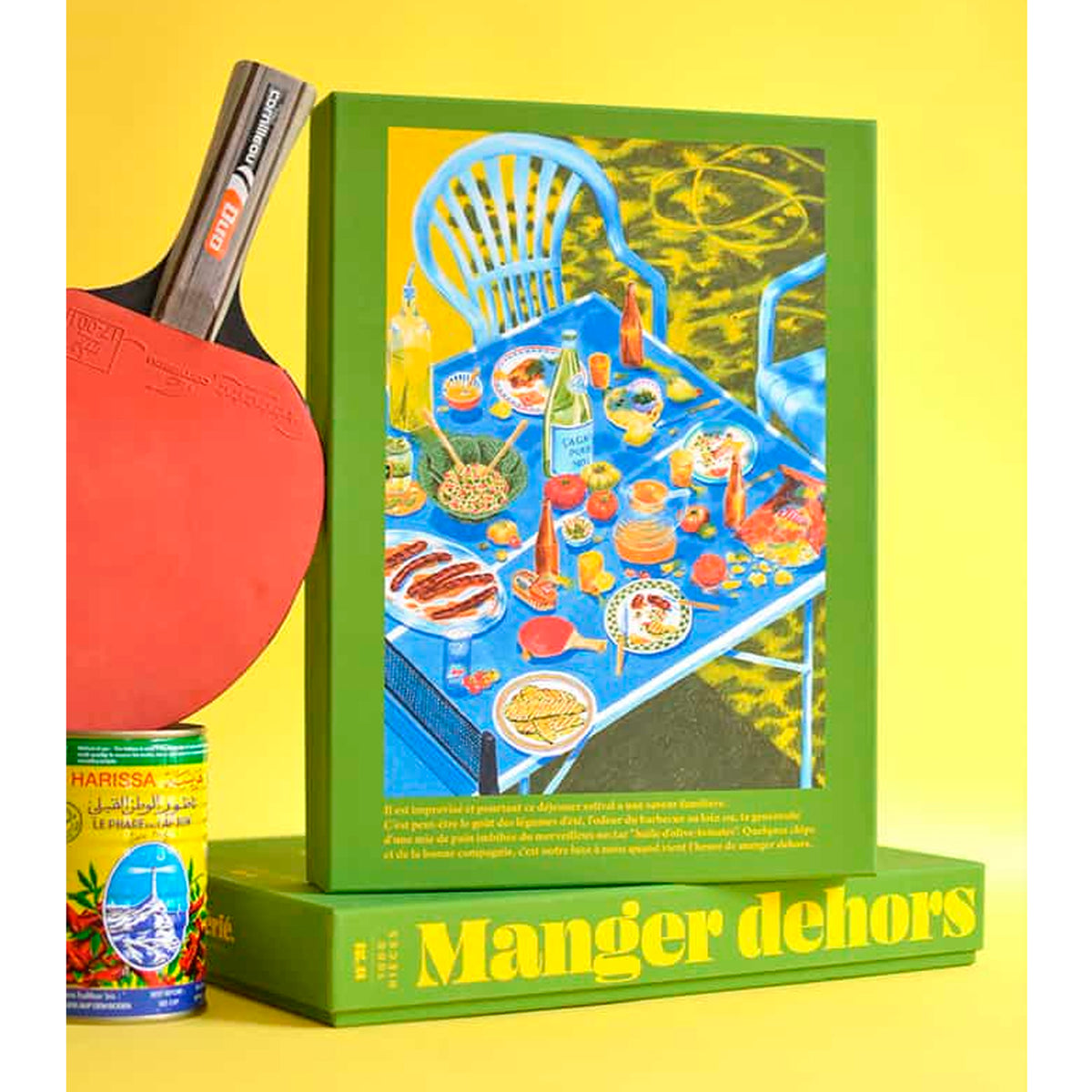 Puzzle - Manger dehors