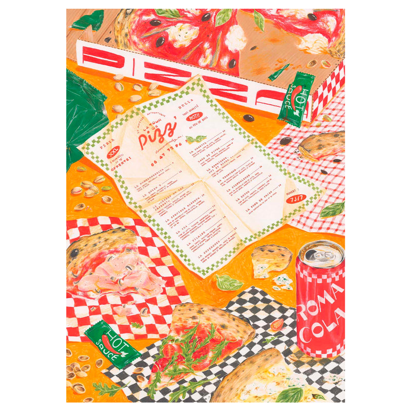 Puzzle - La pizza à emporter 🍕