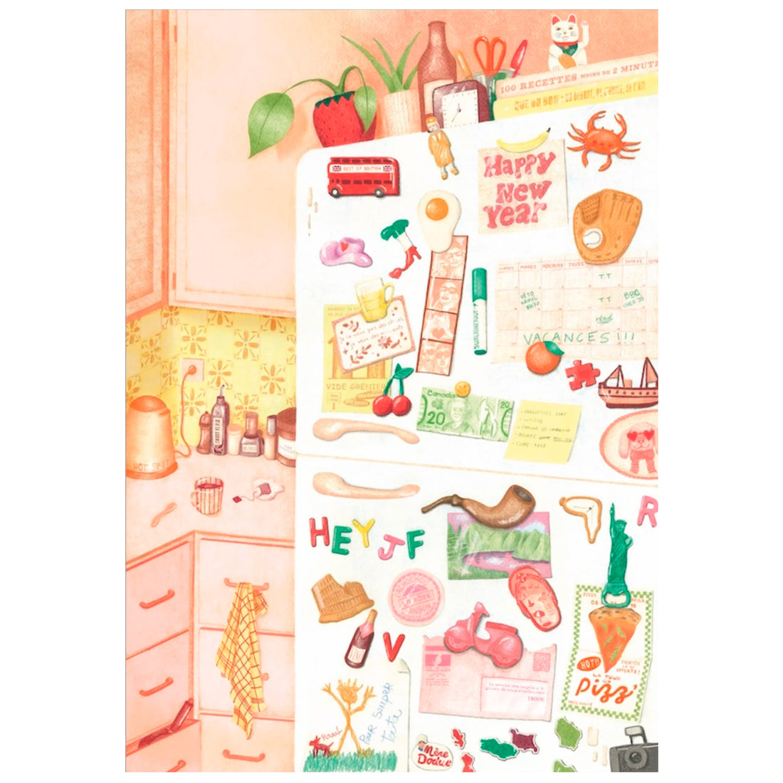 Puzzle - La porte de frigo