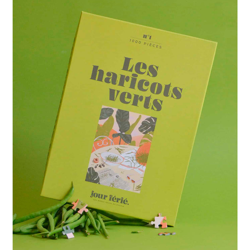 Puzzle - Les haricots verts