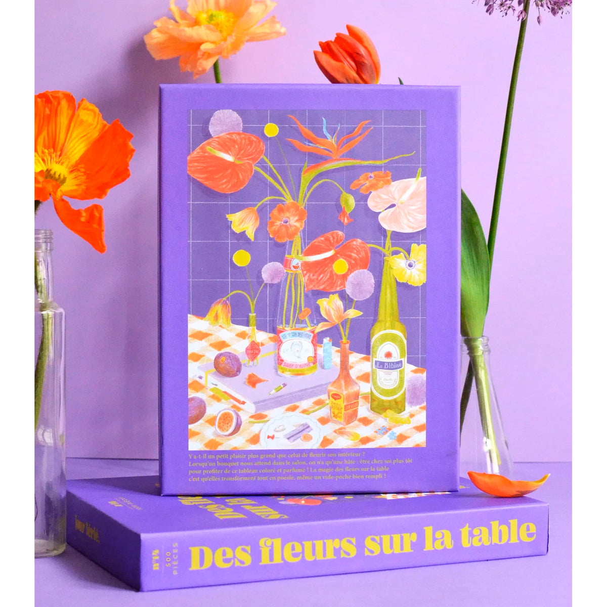 Puzzle - Des fleurs sur la table