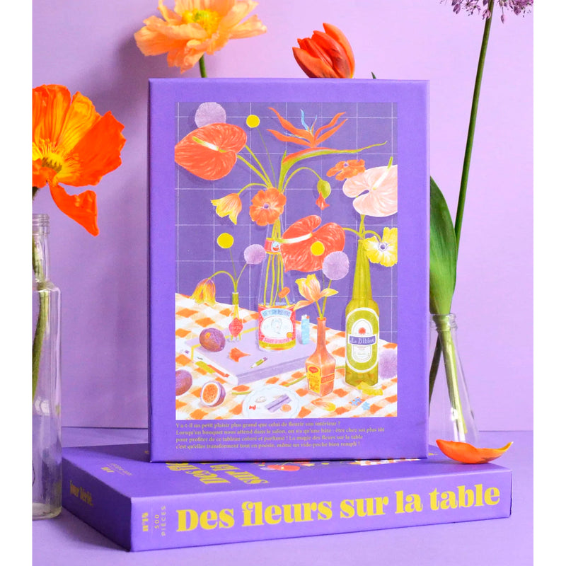 Puzzle - Des fleurs sur la table