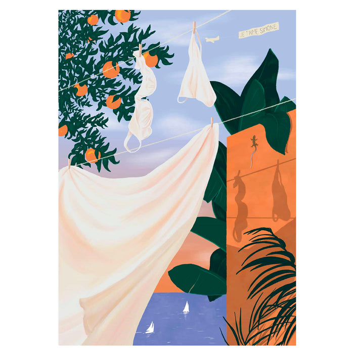 Puzzle - La petite danse du linge