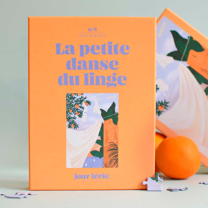 Puzzle - La petite danse du linge