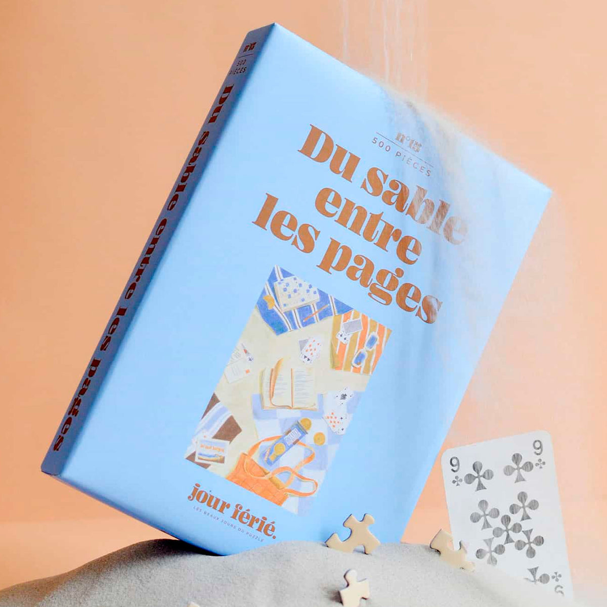 Puzzle - Du sable entre les pages