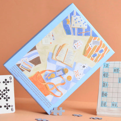 Puzzle - Du sable entre les pages
